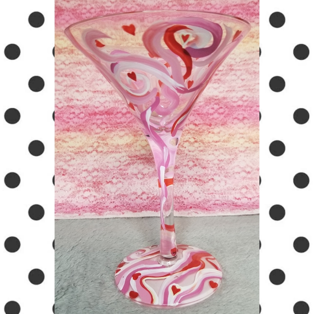 Lolita martini glass "love potion #9"